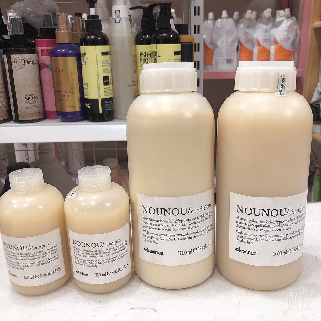 Dầu xả phục hồi tóc hư tổn Nounou Davines Conditioner 1000ml