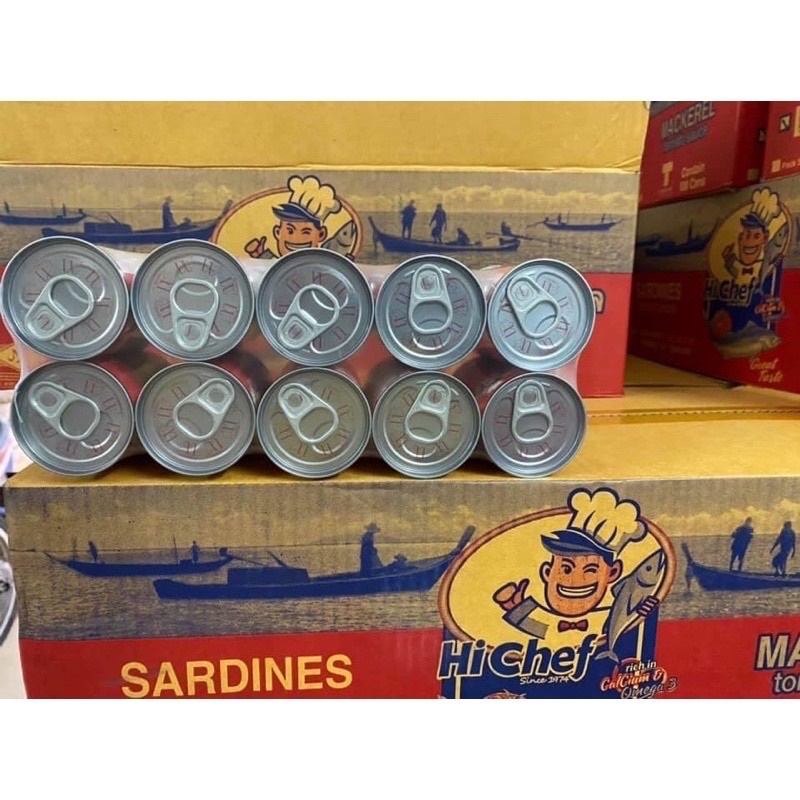 COMBO 2 hộp Cá Mòi Sốt Cà Thailand Hichef siêu ngon