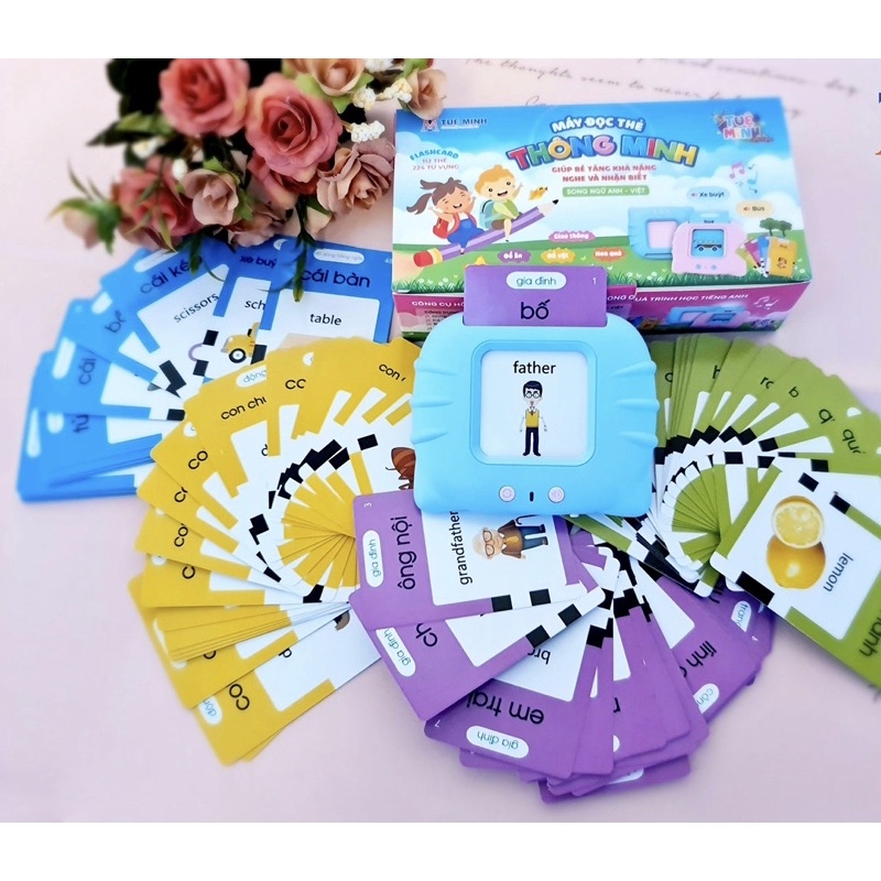 MÁY ĐỌC THẺ SONG NGỮ ANH VIỆT