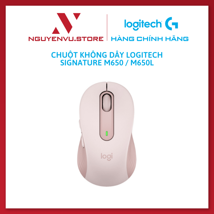 Chuột không dây Logitech SIGNATURE M650 / M650L Wireless/Bluetooth - Hàng Chính Hãng