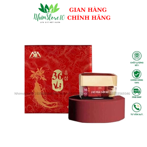 [Chính hãng 100%] Cao Mụn Sâm Đỏ Hũ To 15gr