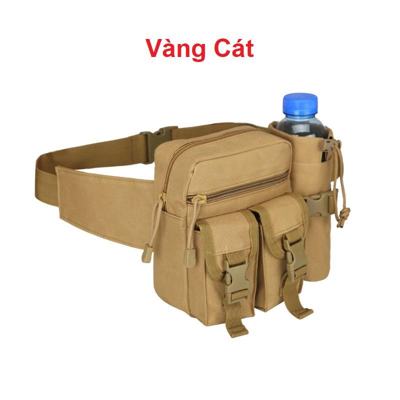 Cross-Stitching Military Bag 5-Way Military Style - Waterproof - For Dust And Travel