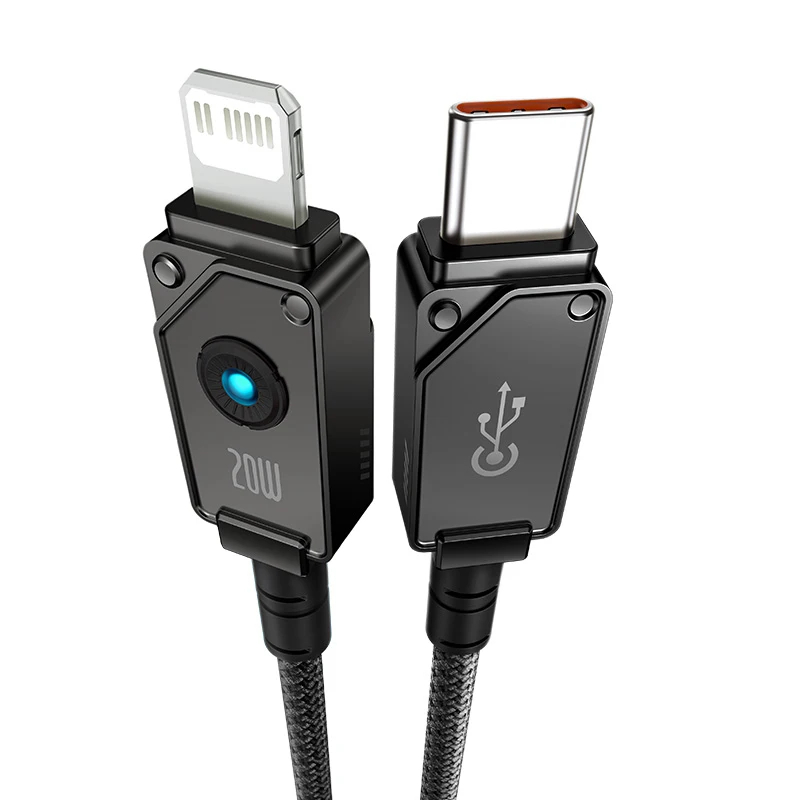 Cáp Sạc Nhanh Cho i.P Baseus Unbreakable Series Type-C to L.i.g.h.t.n.i.n.g PD 20W (Fast Charging Data Cable)