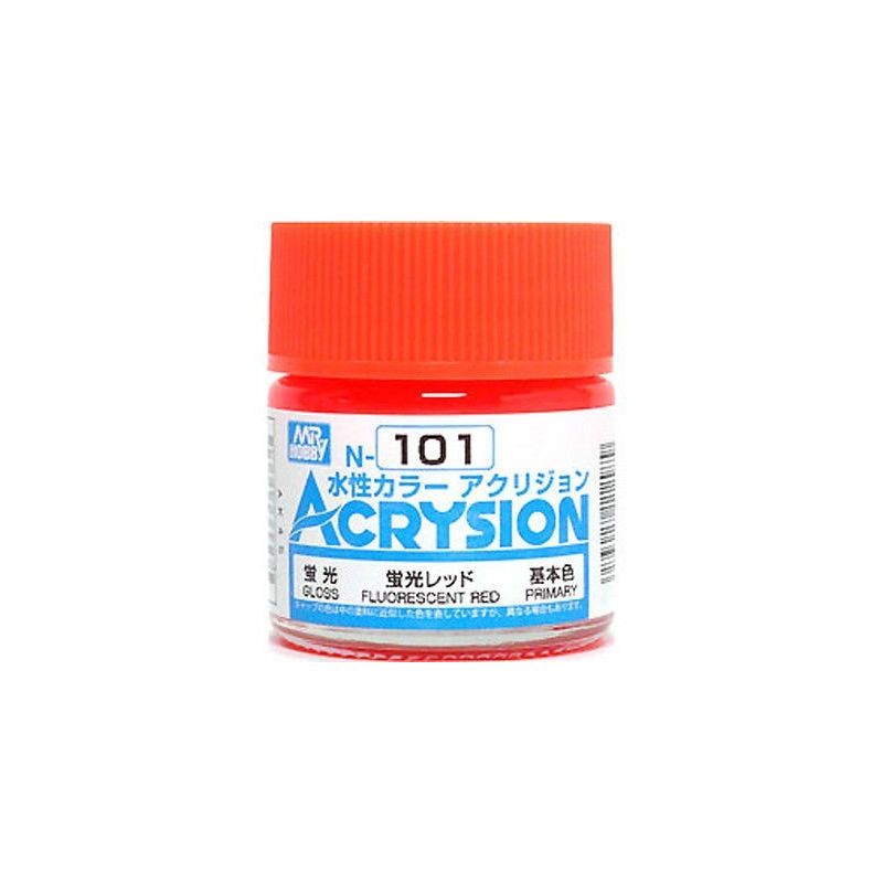 Sơn nước màu cơ bản mr. color acrysion n84-n127 10ml mr. hobby - sơn mô hình