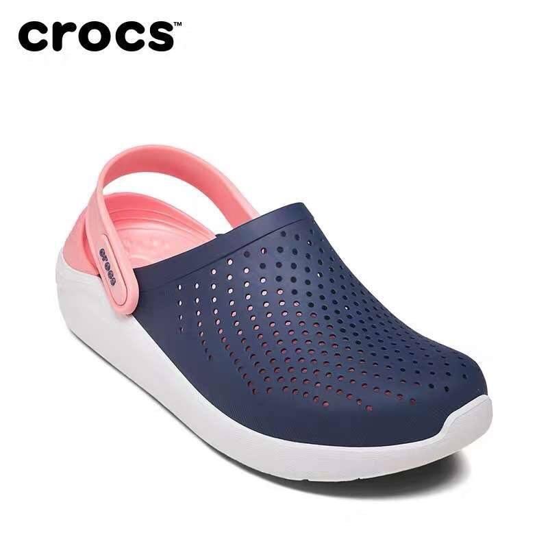 SỤC CROCS.. LITERIDE SIÊU MỀM ÊM (NAVY/CAM)