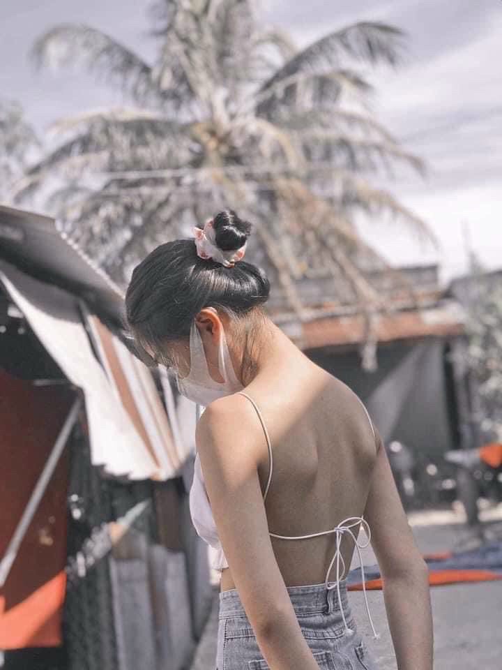 [HCM]ÁO CROPTOP CỘT DÂY KÈM MÚT NGỰC