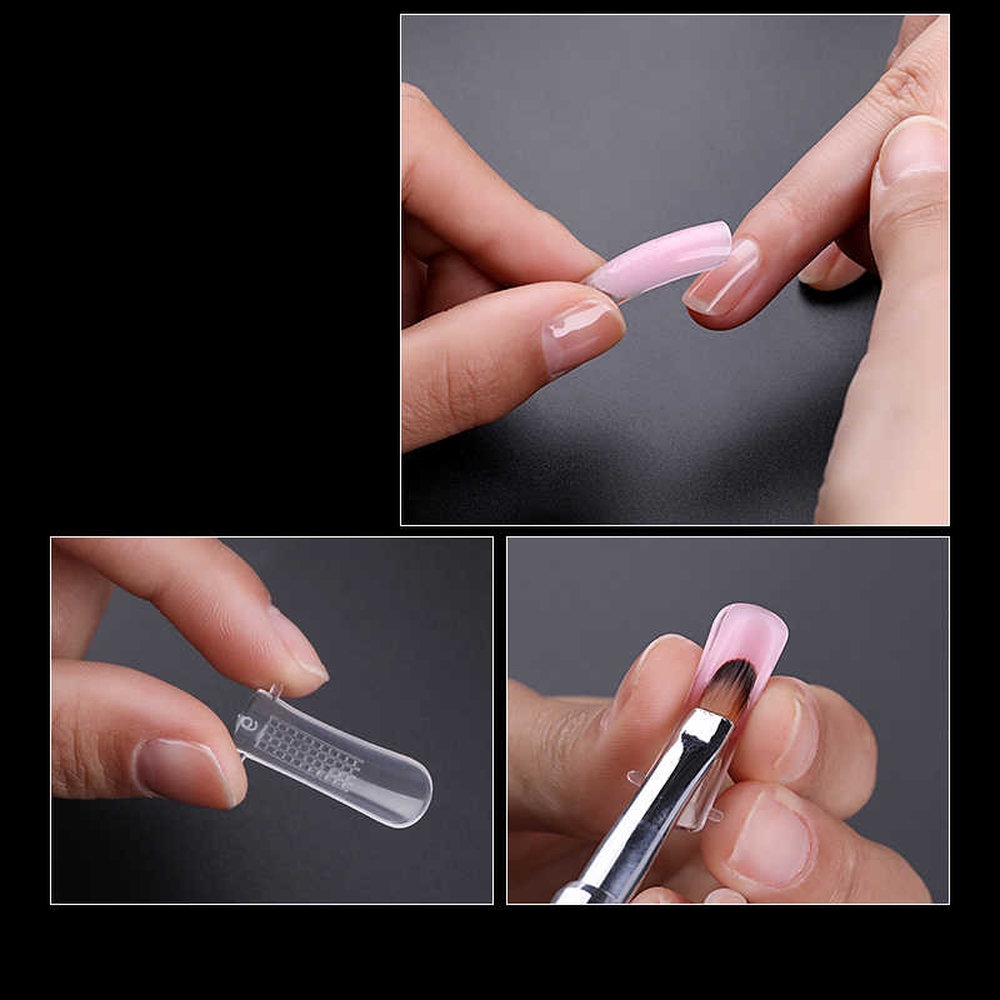 Set Khuôn Móng Đắp Gel 100 Cái