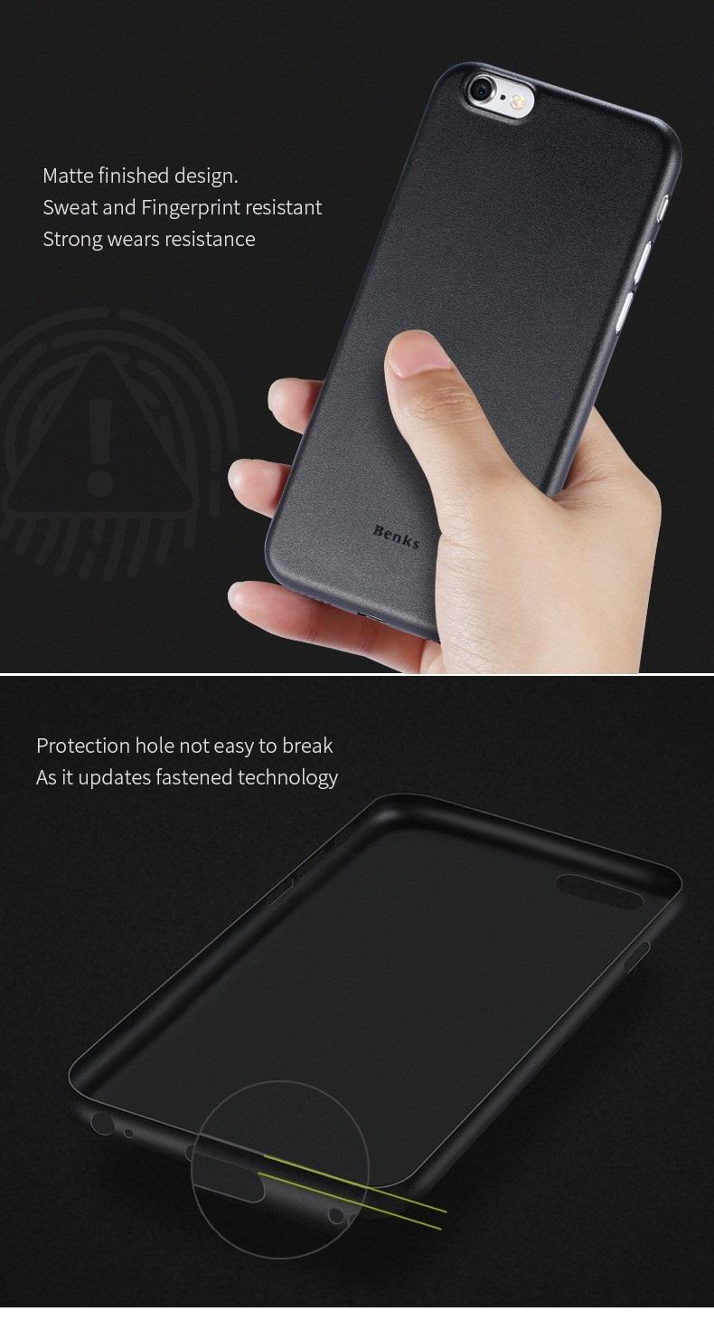 Ốp lưng siêu mỏng cho iPhone 6s plus hiệu Benks