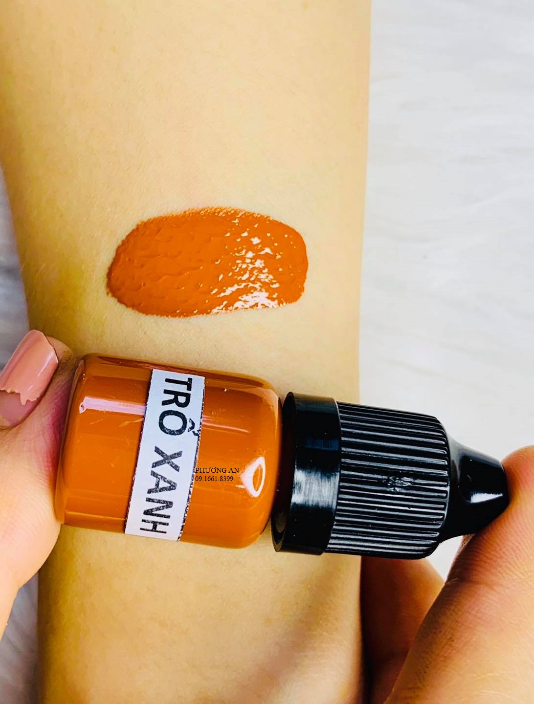 Mực Pha Sẵn Phun Xăm Bong Đậm, Bám Màu