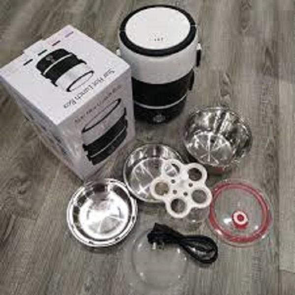 HỘP CƠM CẮM ĐIỆN 3 TẦNG INOC