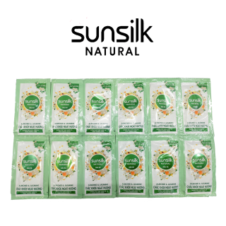 Dây 12 Gói Dầu xả Sunsilk thiên nhiên chắc khỏe ngát hương - 12 gói x 6g - 67898085 thumbnail