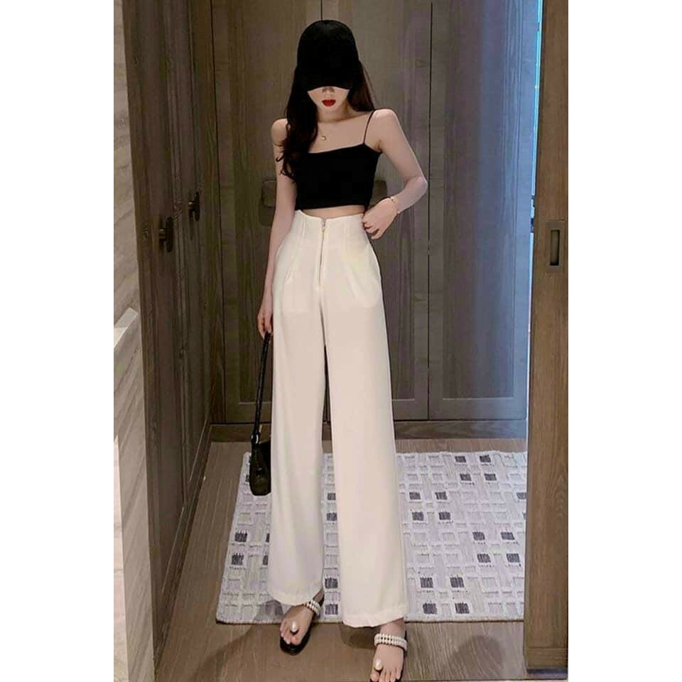 quần culotes cạp liền xuốt eo nhiều màu siêu hot