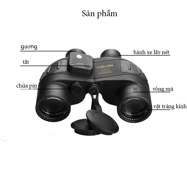 Ống nhòm hai mắt Nikula 7x50