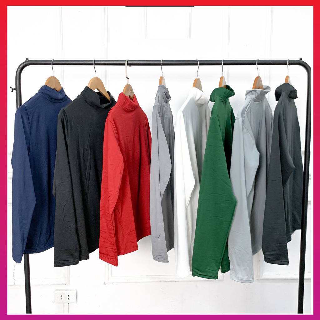 Áo Giữ Nhiệt Nam Cổ 3 Phân Siêu Ấm