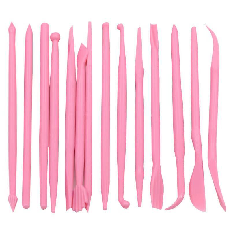 Bộ 14 dụng cụ tạo hình đất sét cơ bản