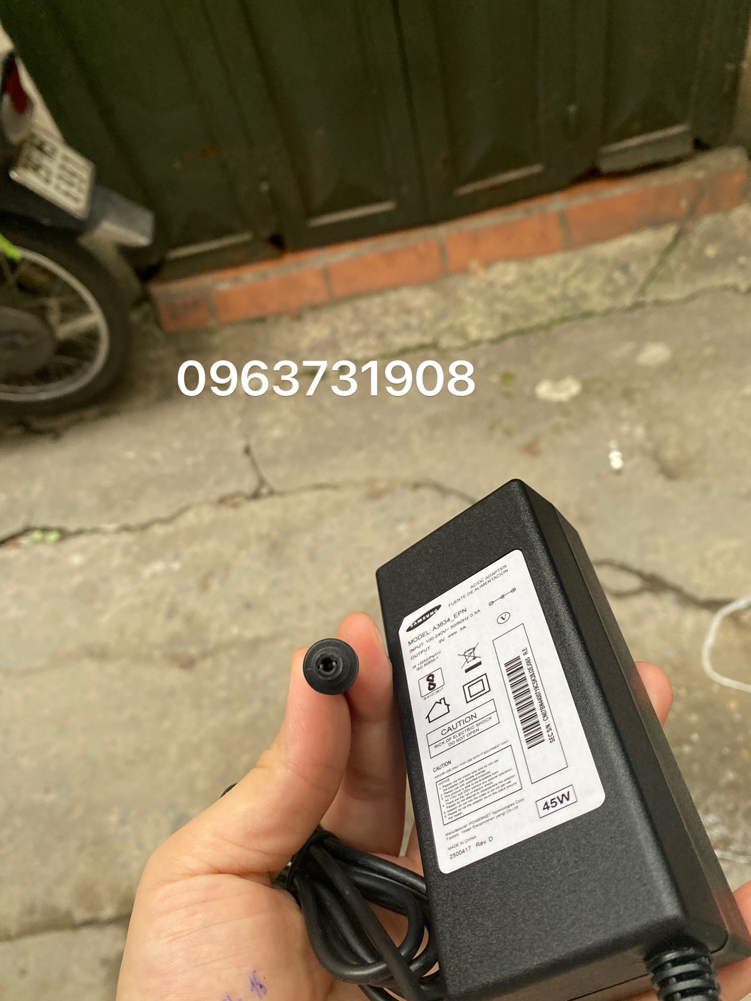 Adapter nguồn 9V-5A loại cao cấp