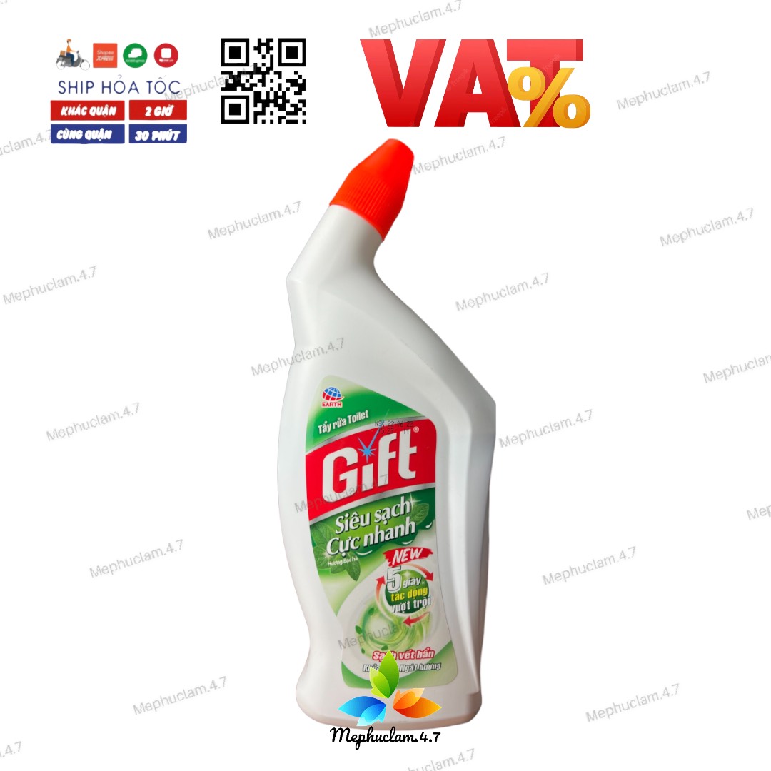 Tẩy rửa Toilet Gift chai