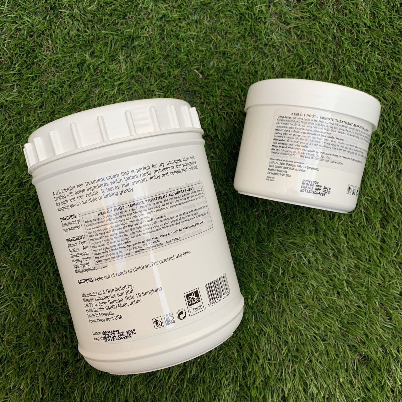 Kem ủ 1 phút One Minute Treatment Alphatra 450ml ( Usa )
