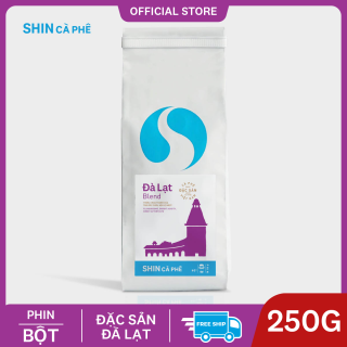 Cà phê đặc sản pha phin SHIN Cà Phê - Đà Lạt Blend 250g bột thumbnail