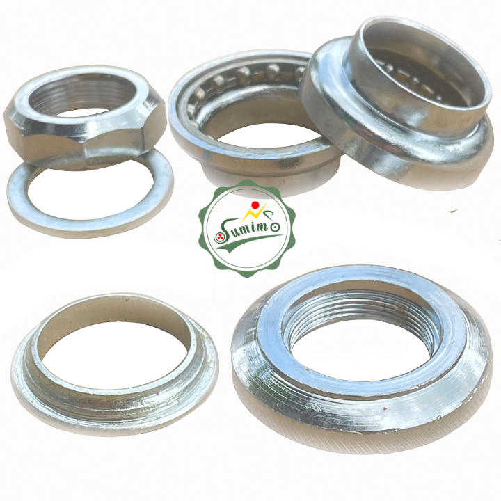 Bộ chén cổ xe đạp cổ vặn NBR01- 30mm