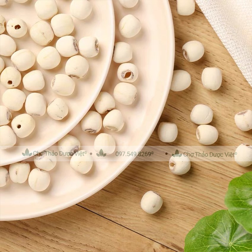 Hạt sen khô 100g, hạt sen Huế thơm bở nấu chè, hầm canh thơm ngon bổ dưỡng