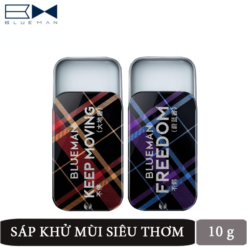 Sáp Khử Mùi Blueman Siêu Thơm Siêu Đẹp Sang Trọng 10G