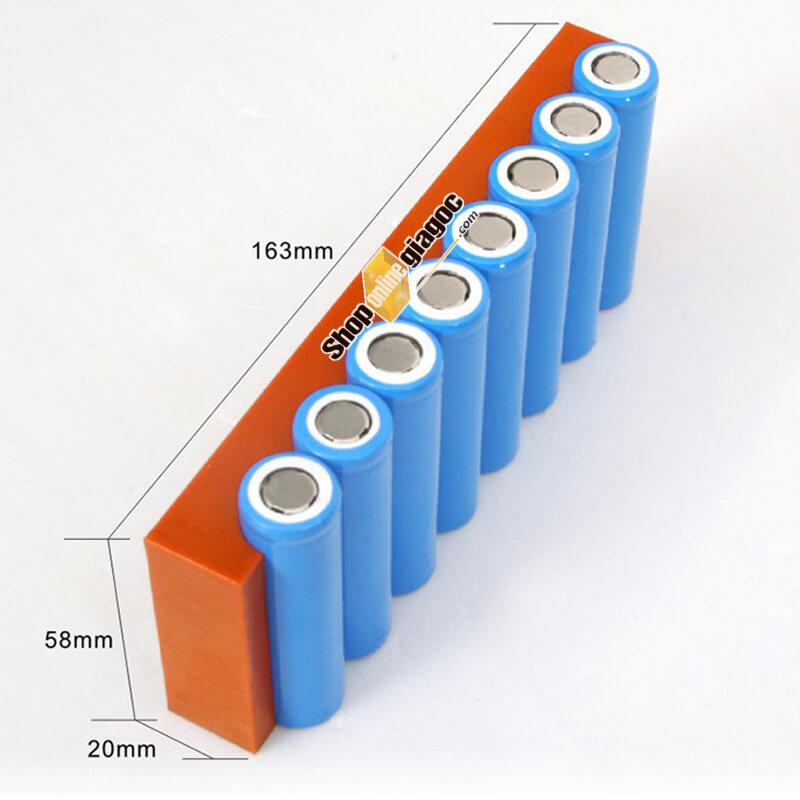 Đế Cố Định Cell Pin 18650 Có Nam Châm