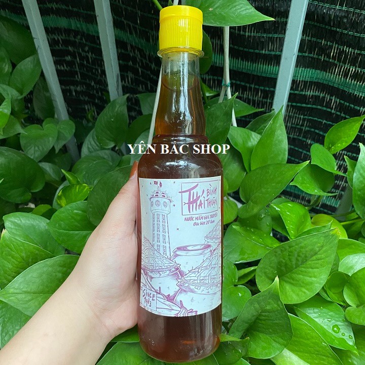 ĐẶC SẢN NƯỚC MẮM THÁI BÌNH THUẬN 20 ĐỘ ĐẠM 500ML
