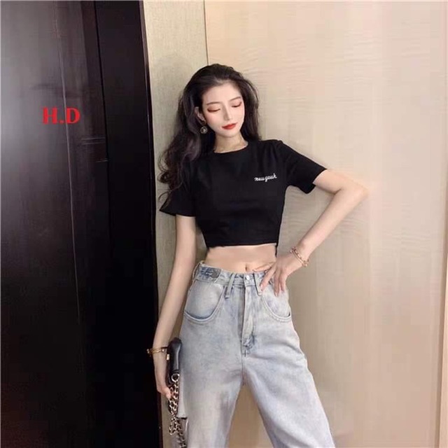 Áo crt bo Newyork HDP865, áo kiểu nữ, áo thun nam nữ, quần khaki, quần nữ, sét bộ mặc ở nhà, áo thun tay dài, quần jean ống rộng- TIMON