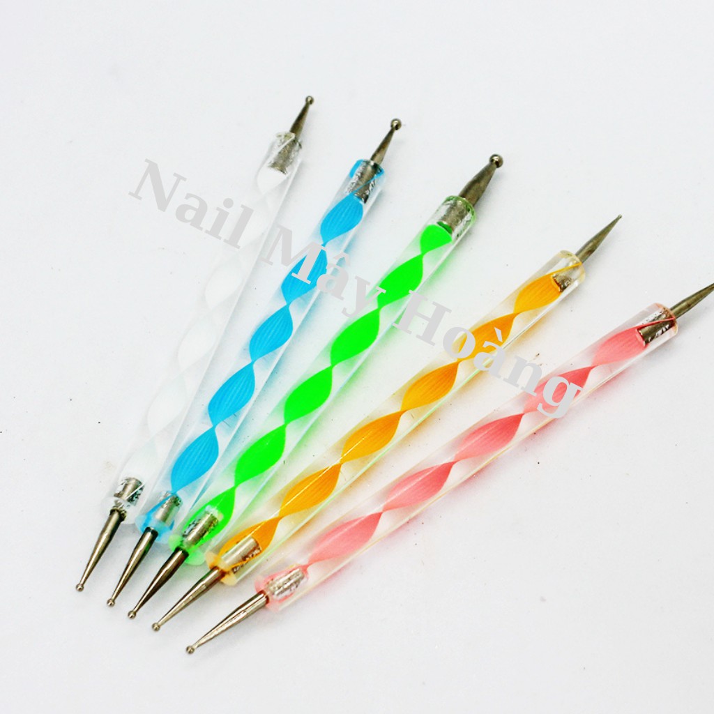 Bút chấm bi nail 5 cây đủ size