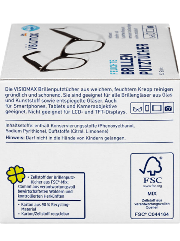 Khăn Lau Mắt Kính Visiomax, 52 chiếc