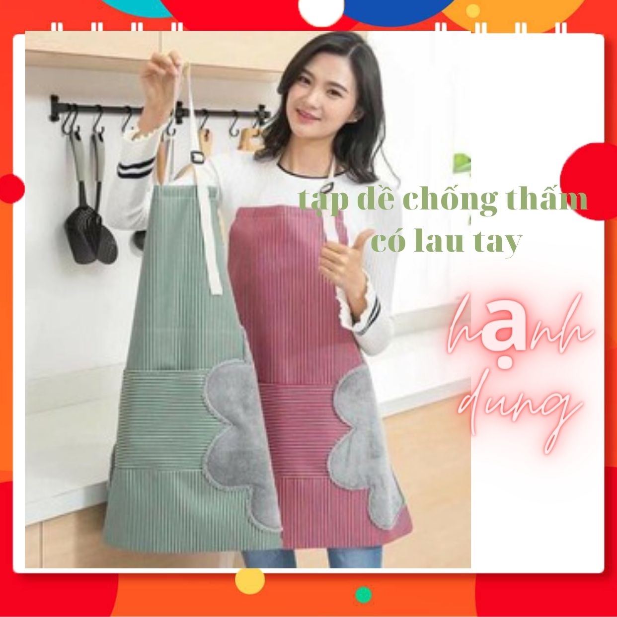 [HCM]tạp dề - tạp dề chống thấm