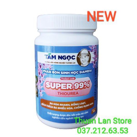 Phân bón super 99 thầy tám ngọc ra hoa đồng loạt hũ 100g