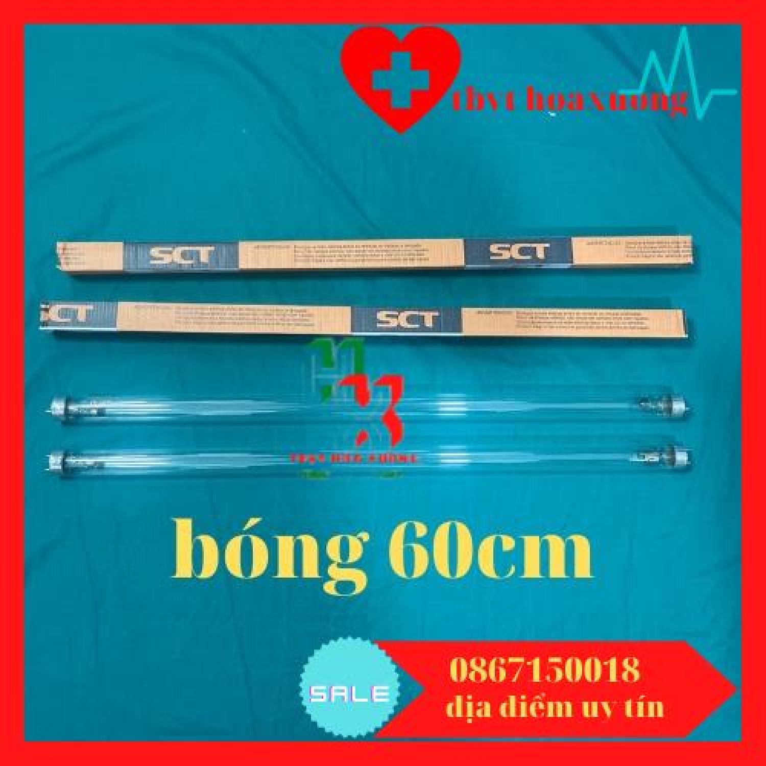 Bóng Đèn Cực Tím (UV) Diệt Khuẩn Không Khí 60cm