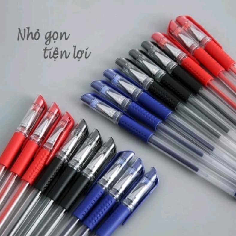 BON001 - Sét 100 bút bi nước mực xanh