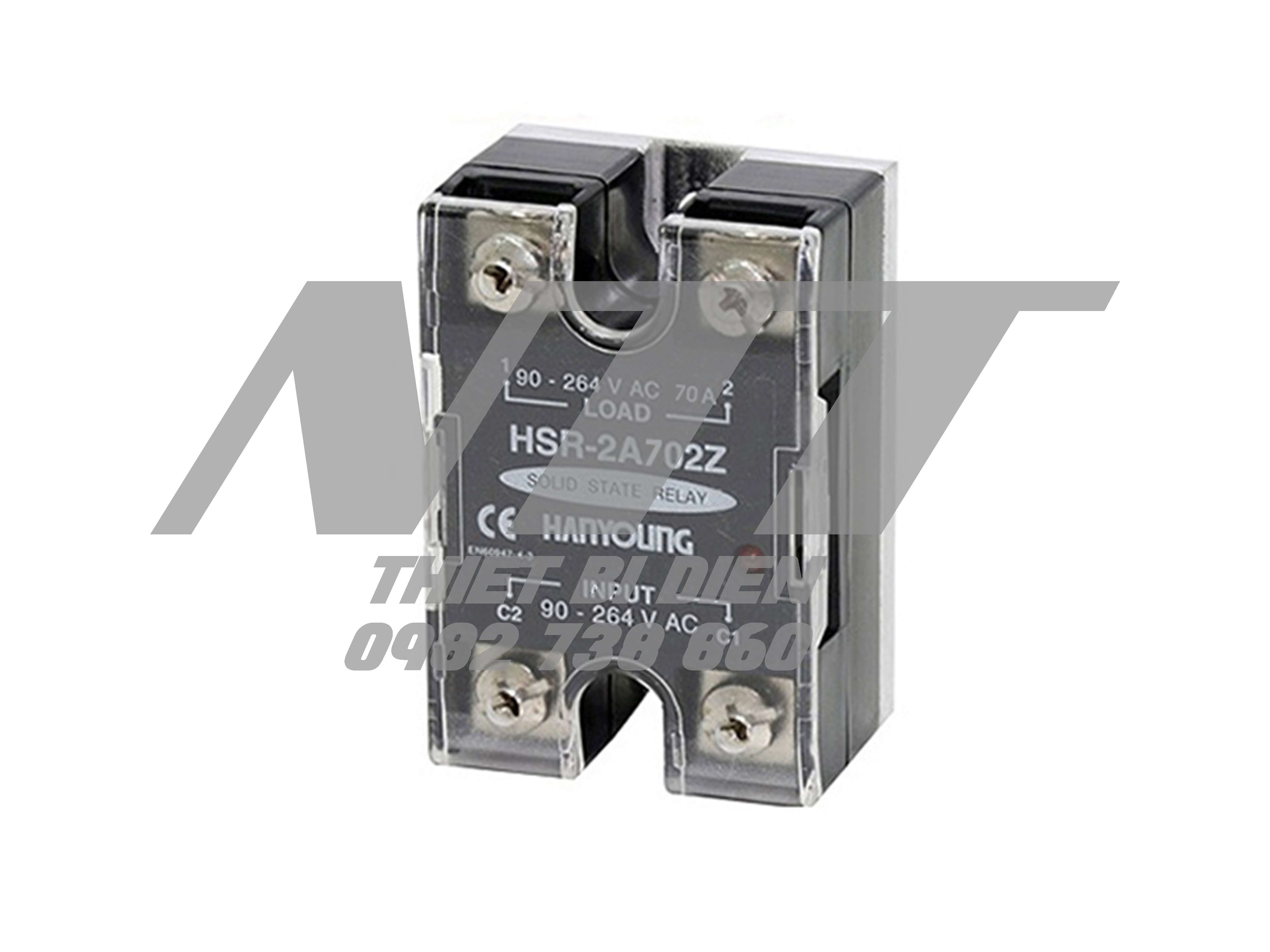 Rơ le bán dẫn 1 Pha HSR-2 Hanyoung