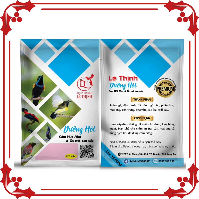 Combo 4 Dưỡng Hót Lê Thịnh, cám hút mật Lê Thịnh