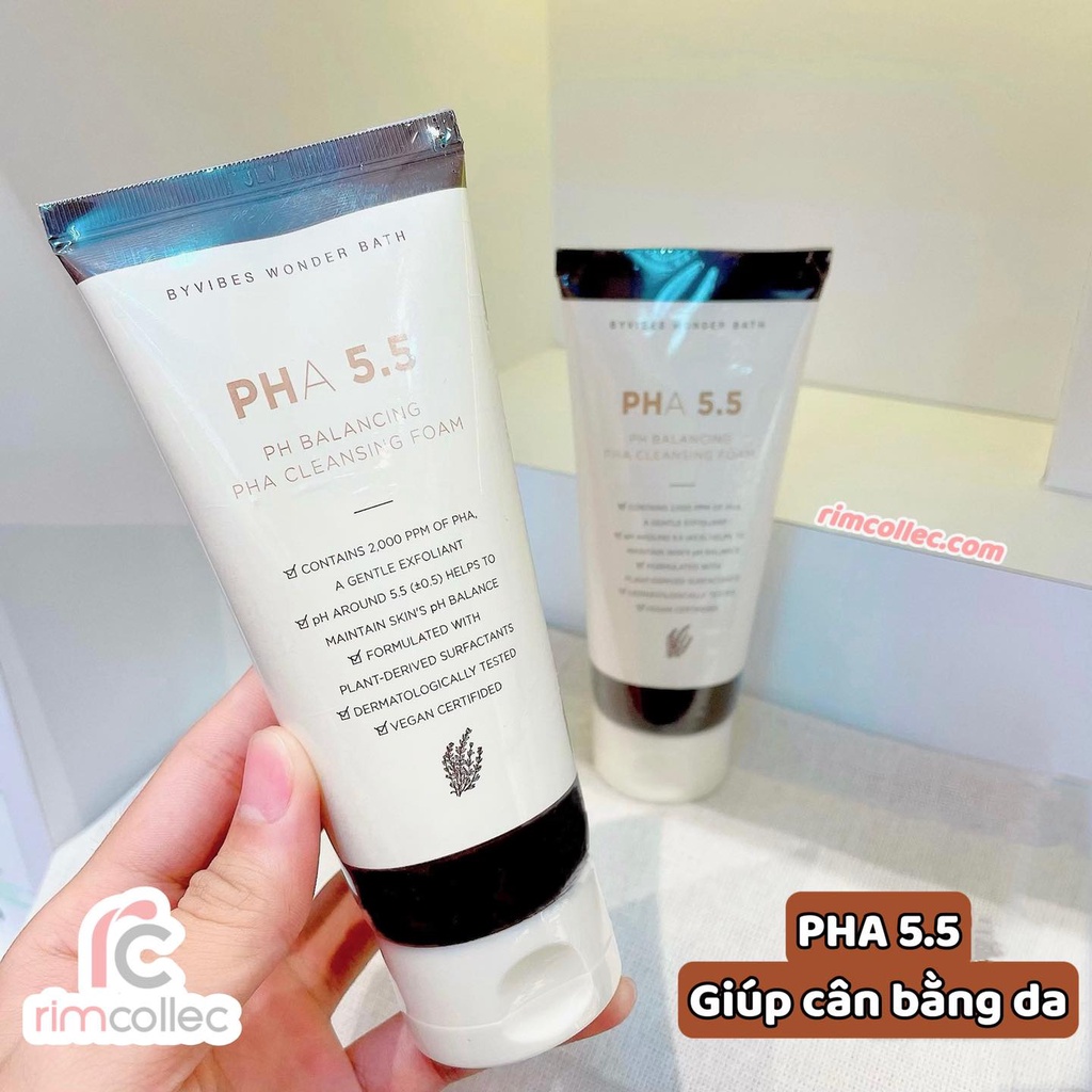 Sữa Rửa Mặt PHA 5.5 pH Balancing Cleansing Foam 130ml