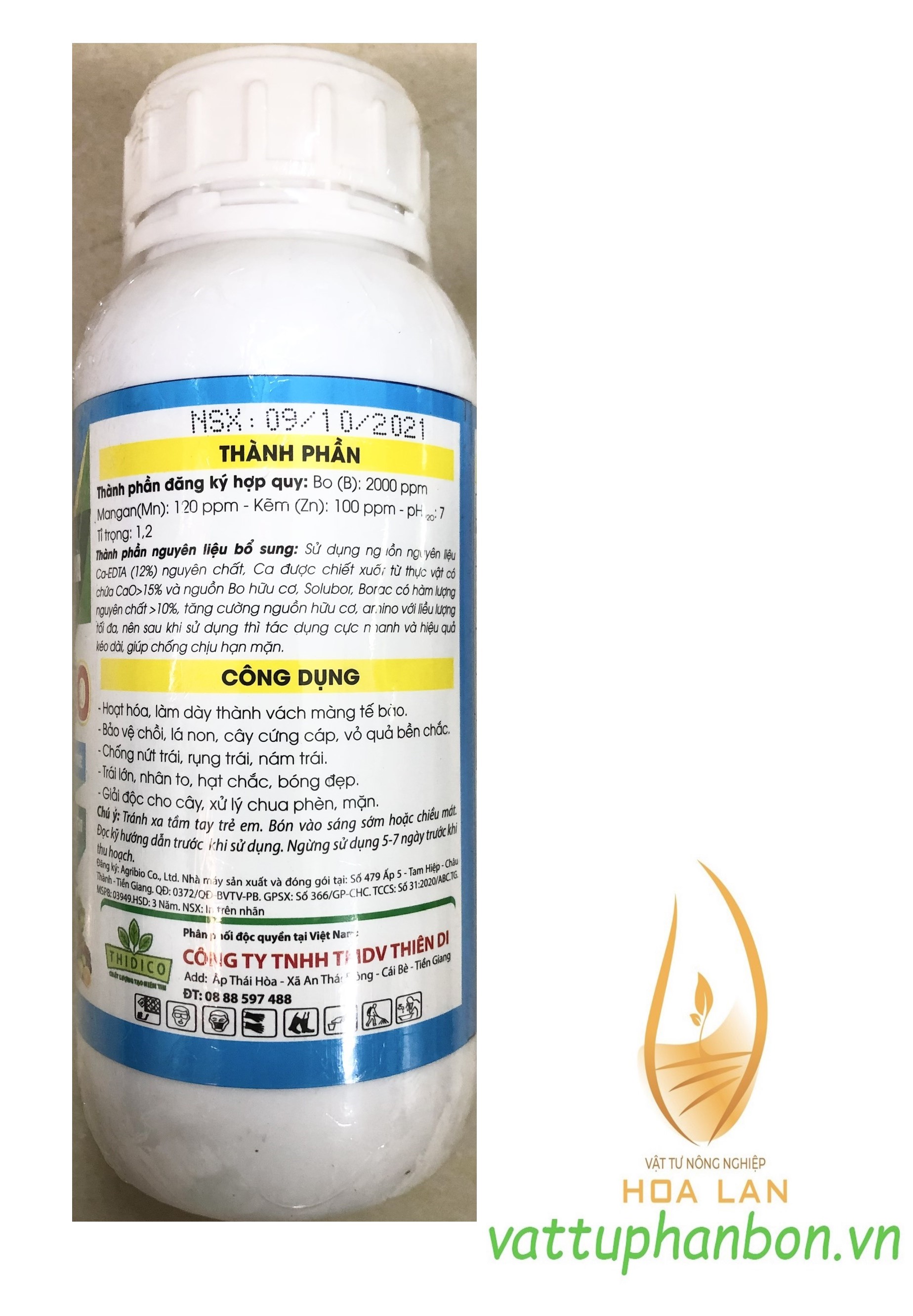 Phân Bón Siêu Canxi Bo TD Super Canxi Bo - #573A# 500ml