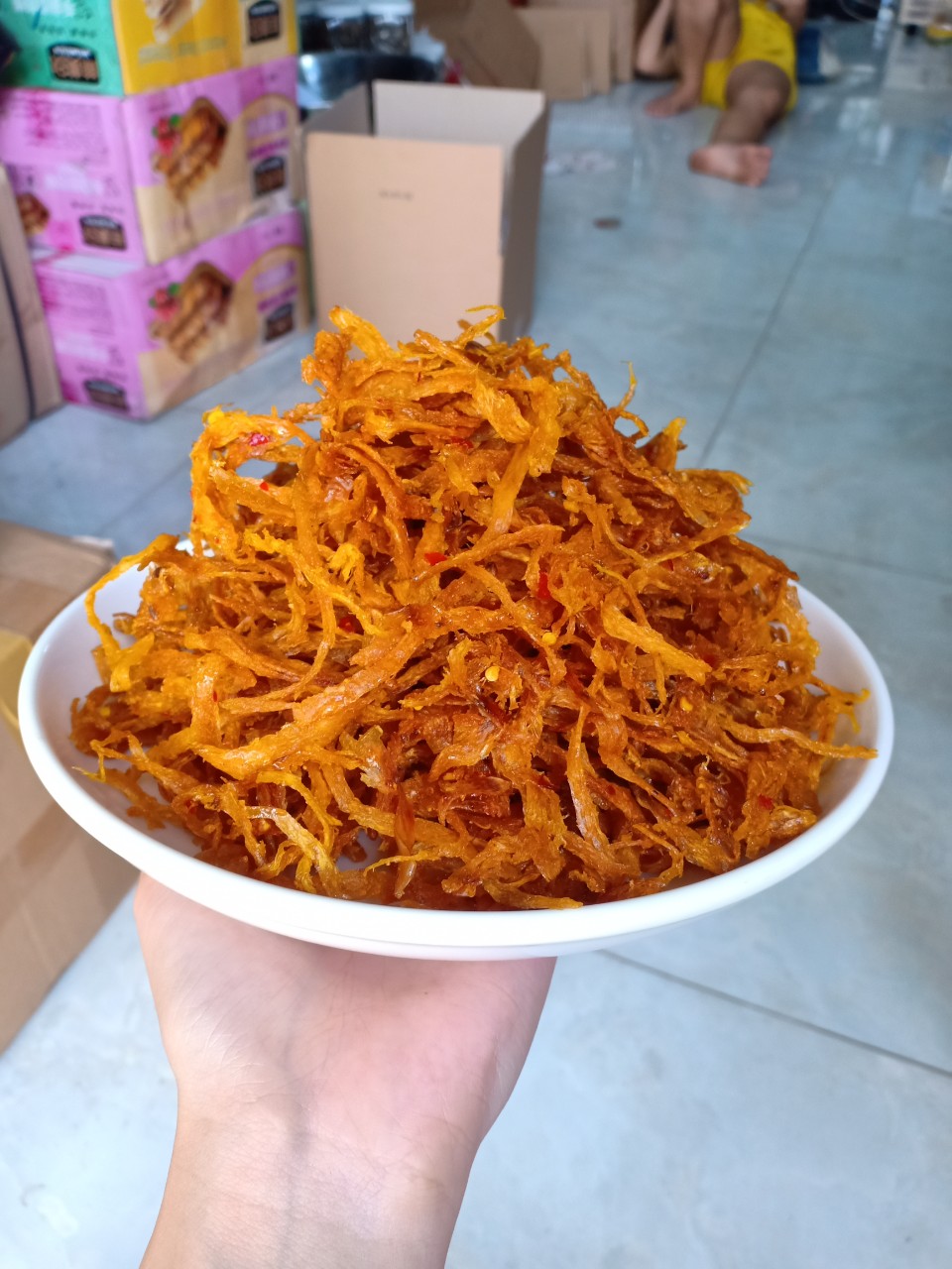 Khô Mực Xé Cay Bình Định 50gr