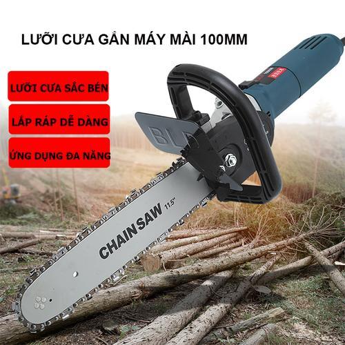 Lưỡi cưa mini lam xích và xích cưa lưỡi cưa xích gắn máy mài máy cắt lưỡi cưa mini