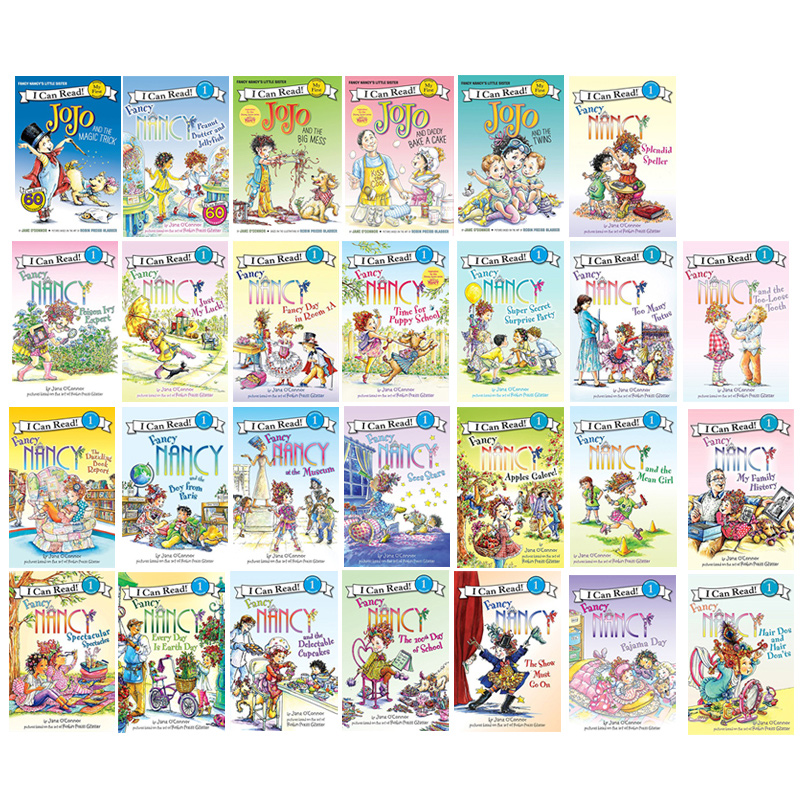 Bộ nhập -  I can read Fancy Nancy (30 books)