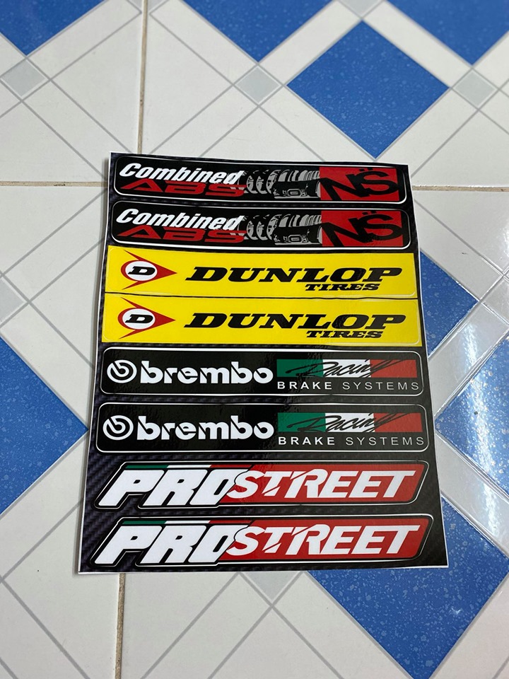 [HCM]TEM LOGO DÁN PHUỘC DÁN GẤP COMBINED DUNLOP