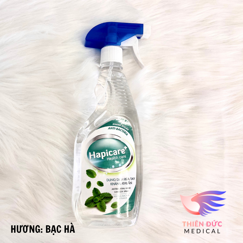 Dung Dịch Nước Rửa Tay Hapicare Chai 500ml
