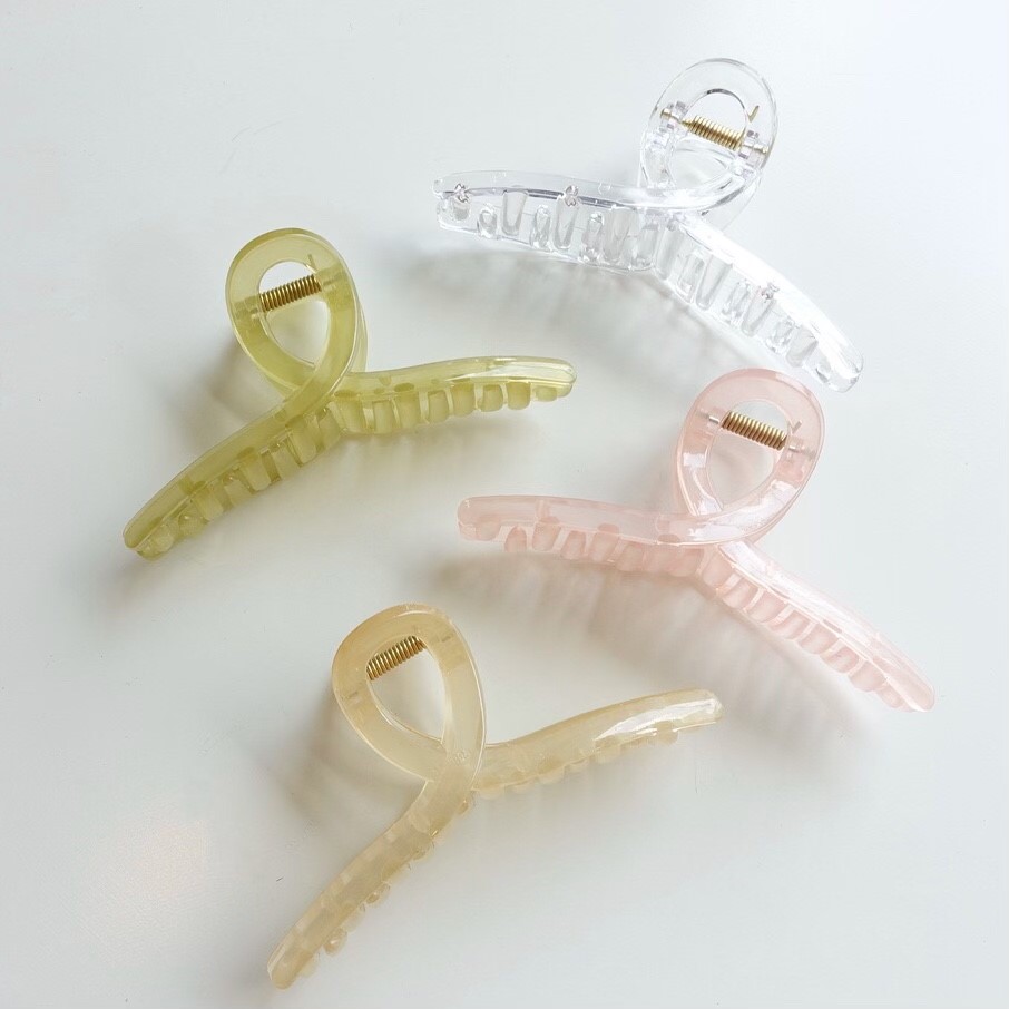 Kẹp Tóc lovely clear Hàn Quốc Korea