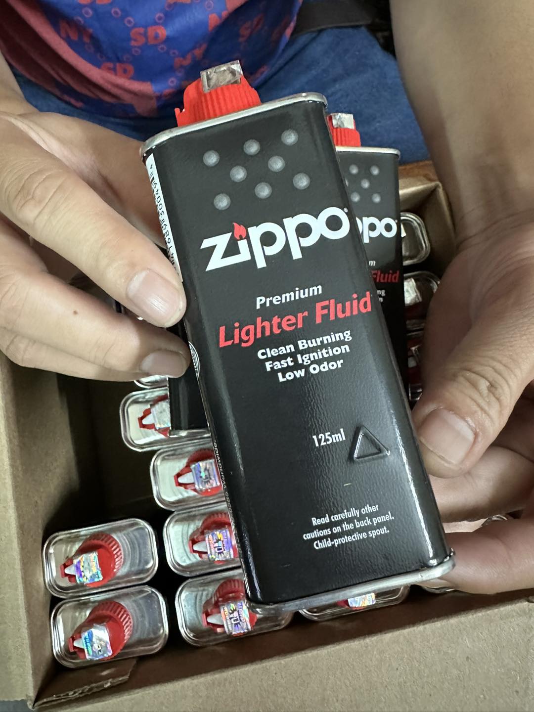 Combo phụ kiện 2 xăng zippo chính hãng