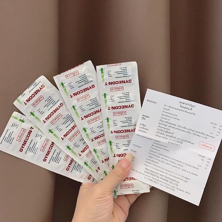 Hộp Gynecon Thái Lan cho phụ nữ (1 hộp 20 vỉ x 5 viên)