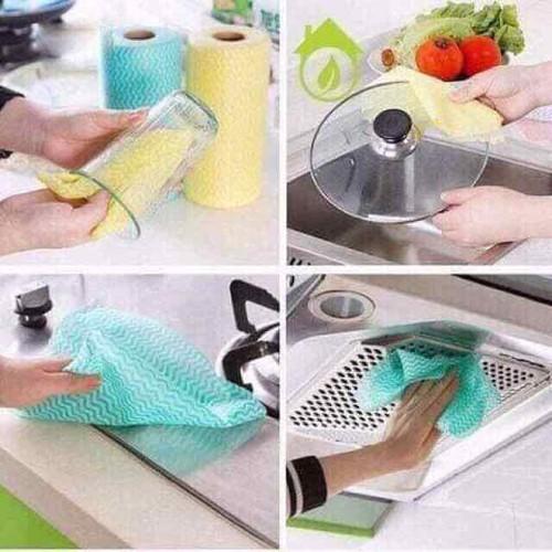 Cuộn khăn giấy lau bếp đa năng 50 tờ KL692