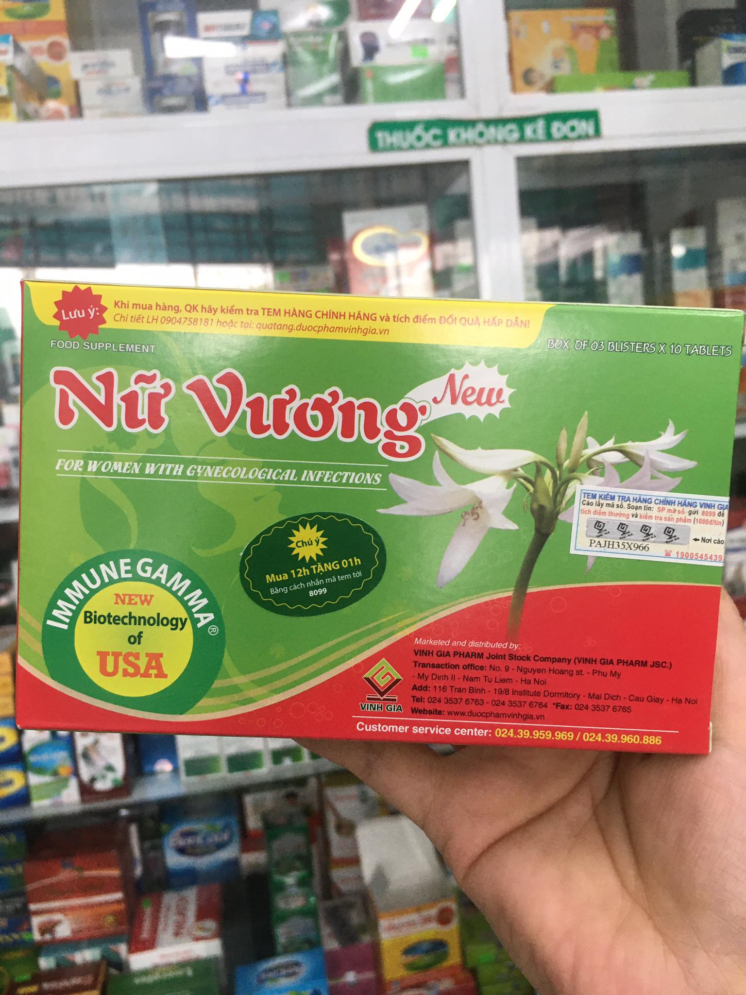 Viên uống Nữ Vương New
