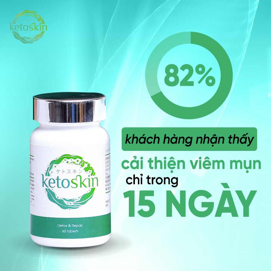 Viên Uống Trắng Da, Thải Độc và Trị Mụn Ketoskin Nhật Bản | Lazada.vn